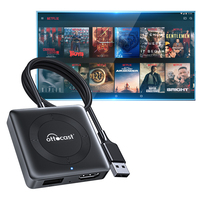 Ottocast Car TV Mate Linux Box 128MB RAM + 16MB ROM Dual-Core 1,0 GHz ARM Cortex A7 Kabelgebunden zu Kabellos CarPlay iPhone Streaming