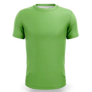 Camiseta Deportiva Massee para Hombre, Verde, de Secado Rápido, Transpirable, Cuello Redondo, 100% Poliéster, Estampada, 160g, Ropa para E-sports - Product Image 1