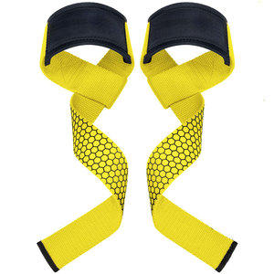 Sangle de poignet unisexe de qualité supérieure, couleur et logo personnalisables, tissu néoprène, ceinture de levage, sangles de poignet pour la musculation, la gym et le fitness - Product Image 1