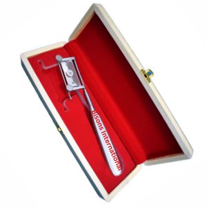 BISONS Cuchillo Dermatomo de Plata de Alta Calidad para Injertos de Piel, Manual, Certificado CE, Instrumento Quirúrgico Certificado ISO13485 - Product Image 3