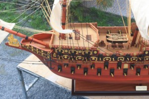 SOVEREIGN OF <b>THE</b> SEAS X LARGE Wood Finished Polished - Handmade Wooden United <b>Kingdom</b> Historic Ship Antique Collectible - Product Image 2
