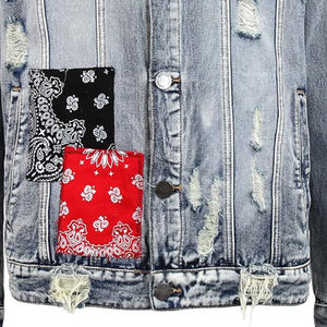 Chaqueta de mezclilla para hombre de alta calidad, transpirable y de secado rápido, fabricada por un fabricante de ropa para hombre, en venta. - Product Image 5