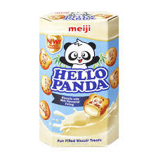 Galletas de Leche Hello Panda 40g, Galletas Crujientes con Relleno de Té, Sabor Dulce, Empaque en Caja - Product Image 2