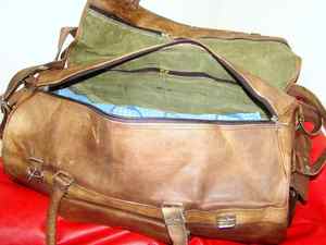 Sac de voyage en cuir véritable de haute qualité, sac de voyage à bandoulière, sac de week-end, bagages de voyage - Product Image 5