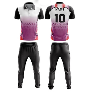 Customized Sublimation Cricket Kit Uniform Set for Men Adult Sizes Half Sleeve Cricket Shirt and <b>Pant</b> - Product Image 5