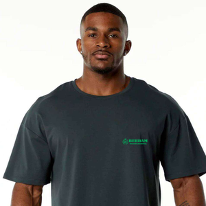 T-shirts en coton 100% de haute qualité, design décontracté, écologiques, respirants, séchage rapide, logo sur le devant, col rond, jersey tricoté, teinture unie - Product Image 6