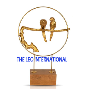 Sculpture Black Nickel Finished Creative Handcrafted Best Selling Aluminum Metal Pairs of Three Sets - Product Image 3