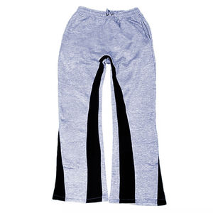 Pantalon évasé élégant pour femme, taille haute, jambe large, coupe cloche, décontracté, confortable, pour la détente - Product Image 3
