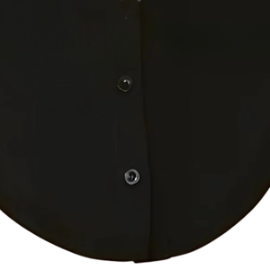Collier de chemisier en lin brodé de fausses perles détachable blanc et noir, accessoire de mode élégant pour femme - Product Image 6