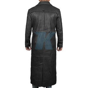 Manteau en cuir de qualité supérieure pour homme, mode hiver, aspect cuir véritable, coupe confortable, durable, élégant, vêtement d'extérieur pour tous les jours - Product Image 2