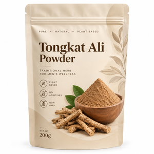 Poudre de racine de Tongkat Ali 100% naturelle de qualité supérieure 200g, qualité alimentaire, fournisseur en gros d'Inde - Product Image 1