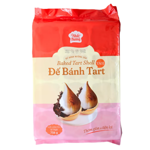 ขายส่งจากโรงงานโดยตรง บริการ OEM/ODM ขนมทาร์ตฮาลาล ขนมหวานแช่แข็ง เปลือกทาร์ตไข่อบสำเร็จรูป YA01 756 กรัม รสหวาน - Product Image 1