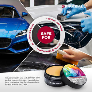 Cire à beurre FIREBALL Premium 150ml pour toutes les couleurs de peinture - Application lisse, brillance élevée pour une protection longue durée - Product Image 4