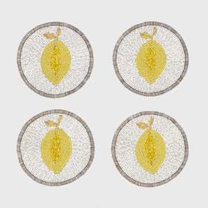 Reusable Handmade <b>Beaded</b> Cup <b>Coaster</b> Set for Dining Table Home Office and Cafes At Best Price - Product Image 3