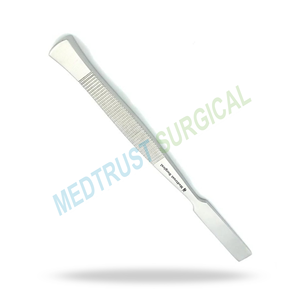 Osteótomo Recto de Acero Inoxidable de 5.25 Pulgadas (13.5 cm) de Largo y 8 mm de Ancho de Hoja para Cirugía Ortopédica y Rinoplastia - Product Image 4
