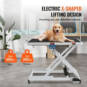 Tavolo da Toelettatura Elettrico Professionale per Animali Domestici da 50 Pollici, Regolabile in Altezza, Antiscivolo, con Braccio e Alimentazione a Batteria per Cani di Taglia Grande - Product Image 2
