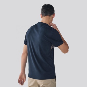 Camiseta Deportiva PIHA SPORTS para Hombre, Manga Corta, para Gimnasio, Absorbe la Humedad, Secado Rápido, Elástica, Transpirable, 100% Algodón Jersey - Product Image 3