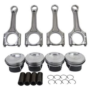Set di Anelli per Pistone e Bielle di Alta Qualità 23mm per 2.0 TFSI Audi VW A4 Q5 Jetta GTI, Materiale in Acciaio 95mm 06H198401A 06J198401D - Product Image 5