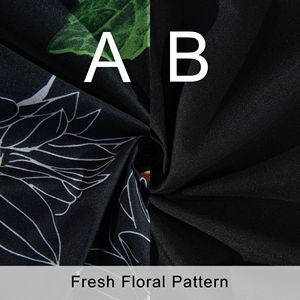 ชุดเครื่องนอนไมโครไฟเบอร์ที่มีลายดอกทานตะวันนุ่มและป้องกันริ้วรอยดูแลรักษาง่าย-สีดำ - Product Image 4