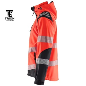 Chaquetas de Seguridad Personalizadas para Hombre con Tiras Reflectantes, Tela Transpirable, Ajuste Cómodo para Ropa de Trabajo Industrial y Profesional - Product Image 5