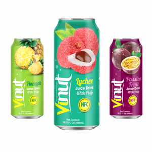 Bebida de jugo de 490ml con sabor, con pulpa, sin azúcar, Etiqueta Privada, muestra gratis, Exportación de Vietnam OEM - Product Image 1