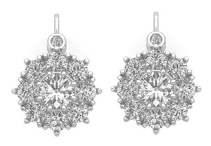 <b>Top</b> Selling Minimalist Lab Grown Diamond <b>Earrings</b> 925 Silver or Fine Jewelry for Engagement Available at Factory Price - Product Image 3