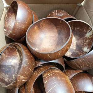 Fabricante de Tazones de Coco, Tazón de Cáscara de Coco Natural Hecho a Mano, Proveedor Ecológico, Tazón de Cocina Sostenible para Servir, al por Mayor - Product Image 4