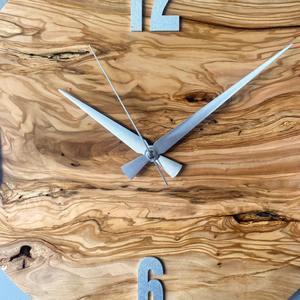Reloj de madera para sala de estar, reloj de madera decorativo para oficina, reloj de pared grande de madera, elegante reloj de pared, diseño de interiores - Product Image 2