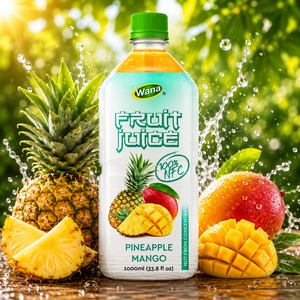 Jus de mangue et d'ananas tropical premium en bouteille de 1L, échantillon gratuit disponible pour les acheteurs en gros internationaux, étiquette personnalisée - Product Image 2