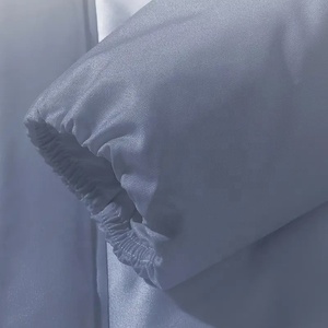 Veste d'hiver matelassée en duvet pour homme, coupe ample personnalisée, imprimé dégradé sur toute la surface, manteaux chauds pour homme - Product Image 4