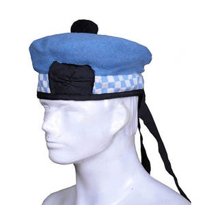Wholesale Scottish Traditional Kilt <b>Cap</b> 100% Wool Balmoral Diced Hats For Classic Tartan Kilts 2026 - Product Image 2