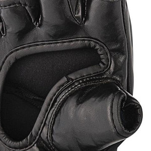 ถุงมือ MMA หนัง PU แบบมืออาชีพ ออกแบบโลโก้ได้ตามต้องการ ดีไซน์ใหม่สำหรับฝึกซ้อมมวย ระบายอากาศได้ดี ซับเหงื่อ ปิดด้วยแถบตีนตุ๊กแก - Product Image 6