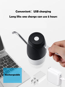 Portable USB Rechargeable <span class=keywords><strong>Automatique</strong></span> Distributeur D'<span class=keywords><strong>eau</strong></span> <span class=keywords><strong>Pompe</strong></span> 5 Gallons Électrique Bouteille <span class=keywords><strong>Pompe</strong></span> Ménage Bureau <span class=keywords><strong>Camping</strong></span> En Plein Air - Product Image 3