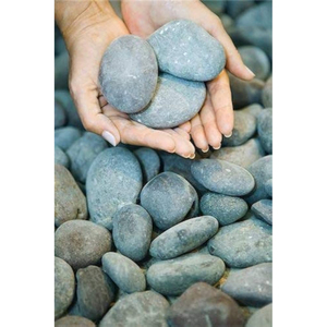 Pierres de rivière gravées naturelles et inspirantes avec les mots Positivité, Foi, Paix, Bonheur, Joie, Namaste pour la décoration de la maison ou comme cadeau - Product Image 2