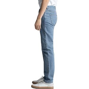 Men <b>Jeans</b> Pants Men Straight <b>Jeans</b> Stylish Denim <b>Jeans</b> Men Street Wear <b>White</b> Fitting Washed Slim Fit <b>Stretch</b> Pent - Product Image 3