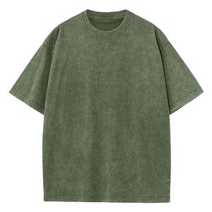 T-shirt en coton délavé à l'acide, surdimensionné, style streetwear vintage, marque privée, du premier fabricant - Product Image 6