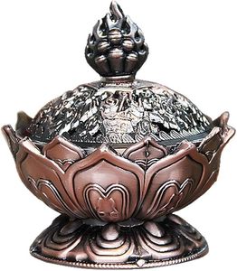 Premium Home Fragrance Bakhoor Incense <b>Burner</b> with Arabic Patterns Metal Religious Use for Hospitality Hotels and Villas - Product Image 1