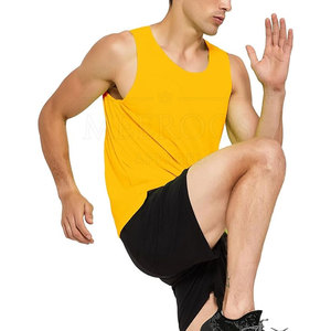 <b>Men</b> Breathable Running Vest Quick Dry Sleeveless Gym Workout Shirt Lightweight Breathable Sports <b>Singlet</b> - Product Image 4