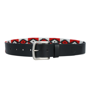 Cinturón de Cuero Polo Hecho a Mano, Moderno, Cosido a Mano, Color Sólido, Hebilla de Latón Personalizada, Alta Calidad, Mejor Compra, Correa de Doma - Product Image 1