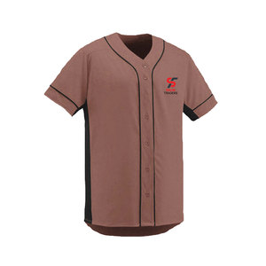 Solid Trader <b>Top</b> Quality Performance Interlock Quick Dry Breathable Custom Made Team Clothing Item Baseball Uniform - Product Image 3