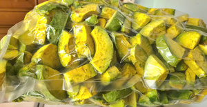Purée d'avocat surgelée (FD) au goût sucré, forme ovale, emballée sous vide pour smoothies et collations - Blue Lotus Farm - Product Image 6