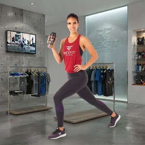 REXFITSPORTS 2026 Custom Women Gym Wear Set Breathable <b>Sports</b> <b>Tank</b> <b>Top</b> Private Label Fitness Activewear Manufacturer - Product Image 1