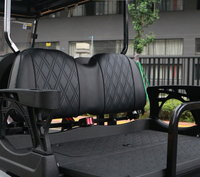 Chariot de Golf Électrique Expédition Gratuite Bon Prix Tout-Terrain Club Car Mini Icône Luxe Batterie Lithium 48V 72V 4 Places Buggy de Plage