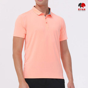 เสื้อโปโลดีไซน์สั่งทำพิเศษสำหรับผู้ชาย ยี่ห้อ Ryan Pro Gear พร้อมโลโก้สั่งทำ ออกแบบ ODM เสื้อผ้าลำลอง - Product Image 2