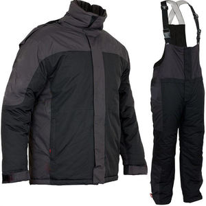 Men's Dark Green Black Flame-Retardant Breathable <b>Waterproof</b> CE Certified Hi Visibility <b>Work</b> Jacket Hood Front Pockets for - Product Image 4