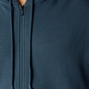 Sweat-shirt à capuche zippé surdimensionné pour homme en molleton de coton épais, style streetwear, avec logo personnalisé, vente en gros, fabricant - Product Image 4