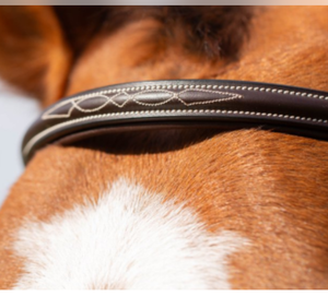 Bridon de cheval réglable en cuir durable avec rênes respirantes – Équipement équestre - Product Image 2