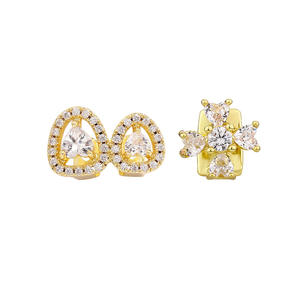 Dentaduras Postizas de Diamantes de Calidad de Exportación, Forma de Mariposa, Chapadas en Oro, Joyería de Plata Personalizada Unisex a Precio Razonable - Product Image 3