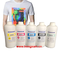 Encre DTG Pigment Textile Hongsam pour imprimante A3 A2 DTG t-shirt impression numérique DX5 DX7 5113 4720 I3200