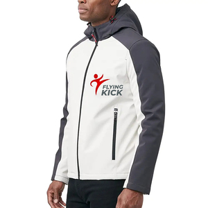 Chaqueta de Exterior para Hombre, Diseño Personalizado OEM, Alta Calidad, Softshell, Resistente al Viento, Transpirable, Cuello Alto, Lona - Product Image 1